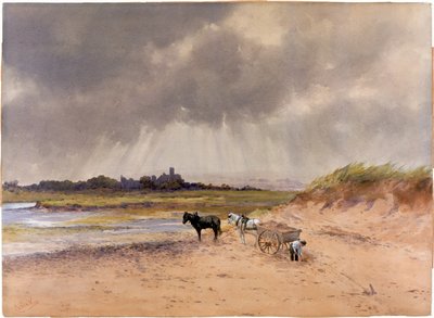 A Stormy Day, Warkworth by William Cosens Way